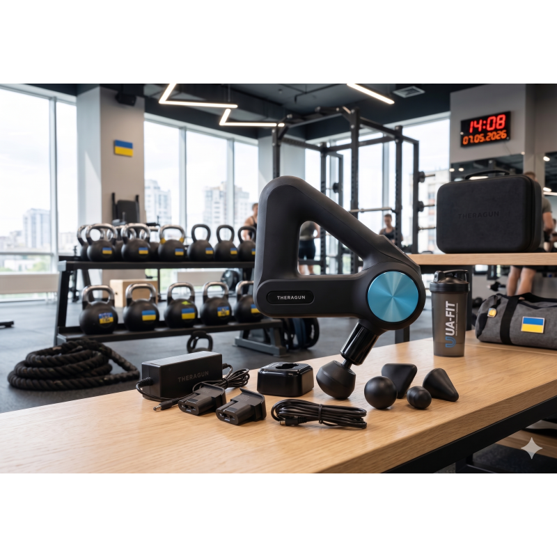Theragun G4 Pro — професійний масажер для глибокого відновлення м'язів з 2 батареями та Bluetooth