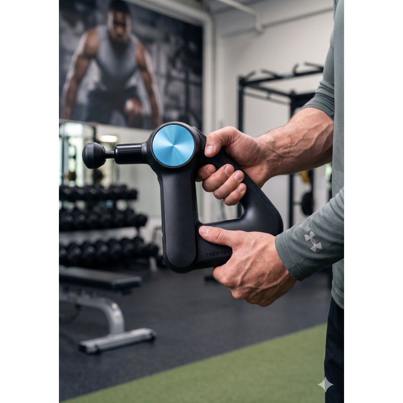 Theragun G4 Pro — корпус перкусійного масажера QuietForce™ з OLED і Bluetooth для розширення парку масажних кабінетів