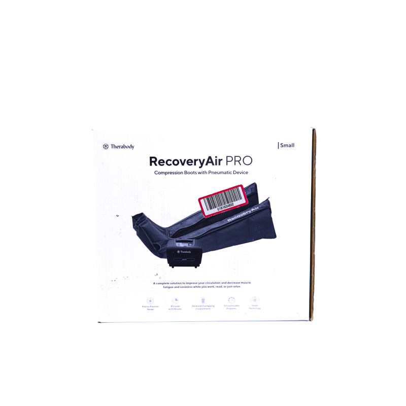 Therabody RecoveryAir PRO — професійна система компресійної пресотерапії для ніг з FastFlush і TruGrade для спортивних і реабілітаційних закладів
