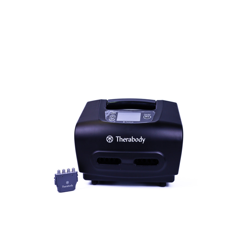 Therabody RecoveryAir PRO — професійна система компресійної пресотерапії для ніг з FastFlush і TruGrade для спортивних і реабілітаційних закладів