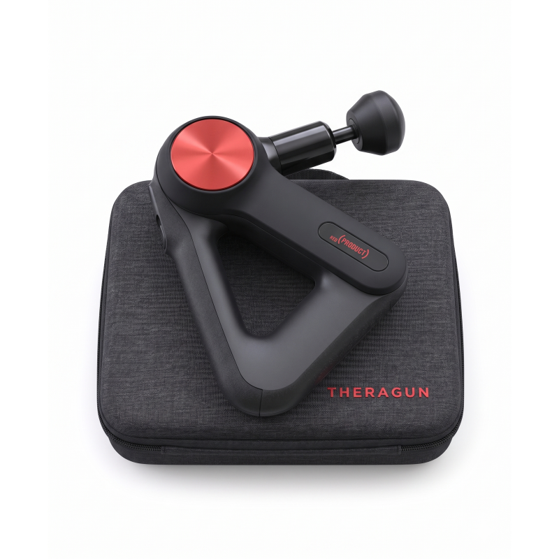 Theragun G4 Pro Product Red — топовий перкусійний масажер Therabody з амплітудою 16 мм для професійних кабінетів