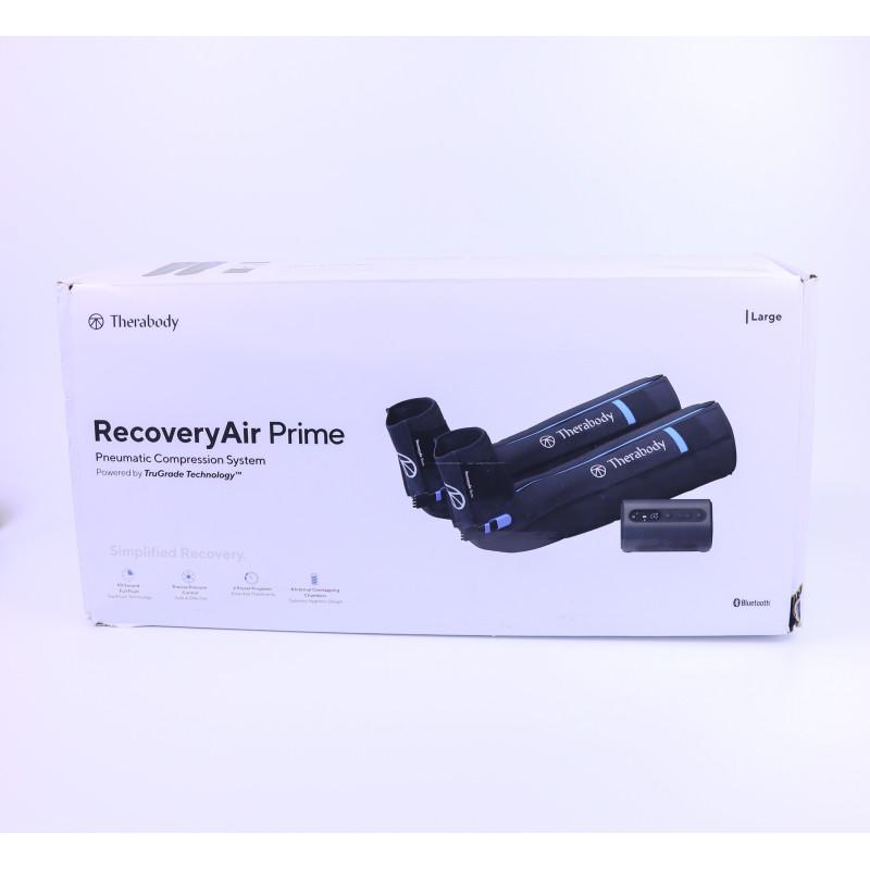 Therabody RecoveryAir Prime Large — бездротова компресійна система для відновлення ніг у спортивних і реабілітаційних закладах